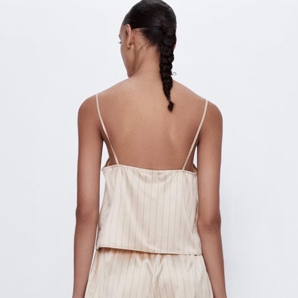 Zara Striped Camisole - Picture 4 of 9